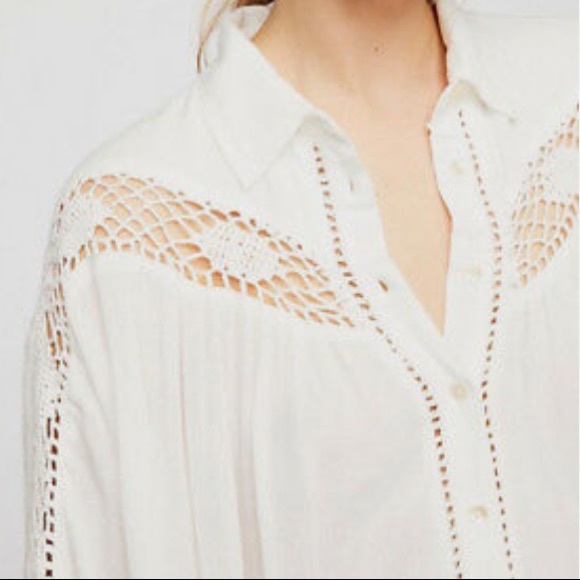 Free People Katie Bird Button Down - Picture 6 of 16